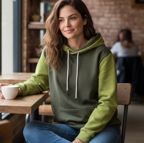 Jamby Styles Tops - Jamby Styles Color Block Hoodie - New With Tags - Size XL